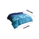 thumbnail image 3 of Fundas nórdicas, verano, gemelo, cepillado, todo el año, ropa de cama suave, doble edredón, patrones frescos, estampado simple, cama doble (200*230), funda de edredón individual, azul cielo, 3 of 8