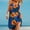 Blue, variant on QUNYINEY Spring Dresses for Women 2025 Floral Sleeveless Casual A-Line Dress with Pockets Crew Neck Beach Mini Sundress