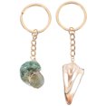 thumbnail image 4 of HAMPPLIES Unique Keychains Seashell Shaped Metal Decorative Accessories for Couples 2Pcs, 4 of 8