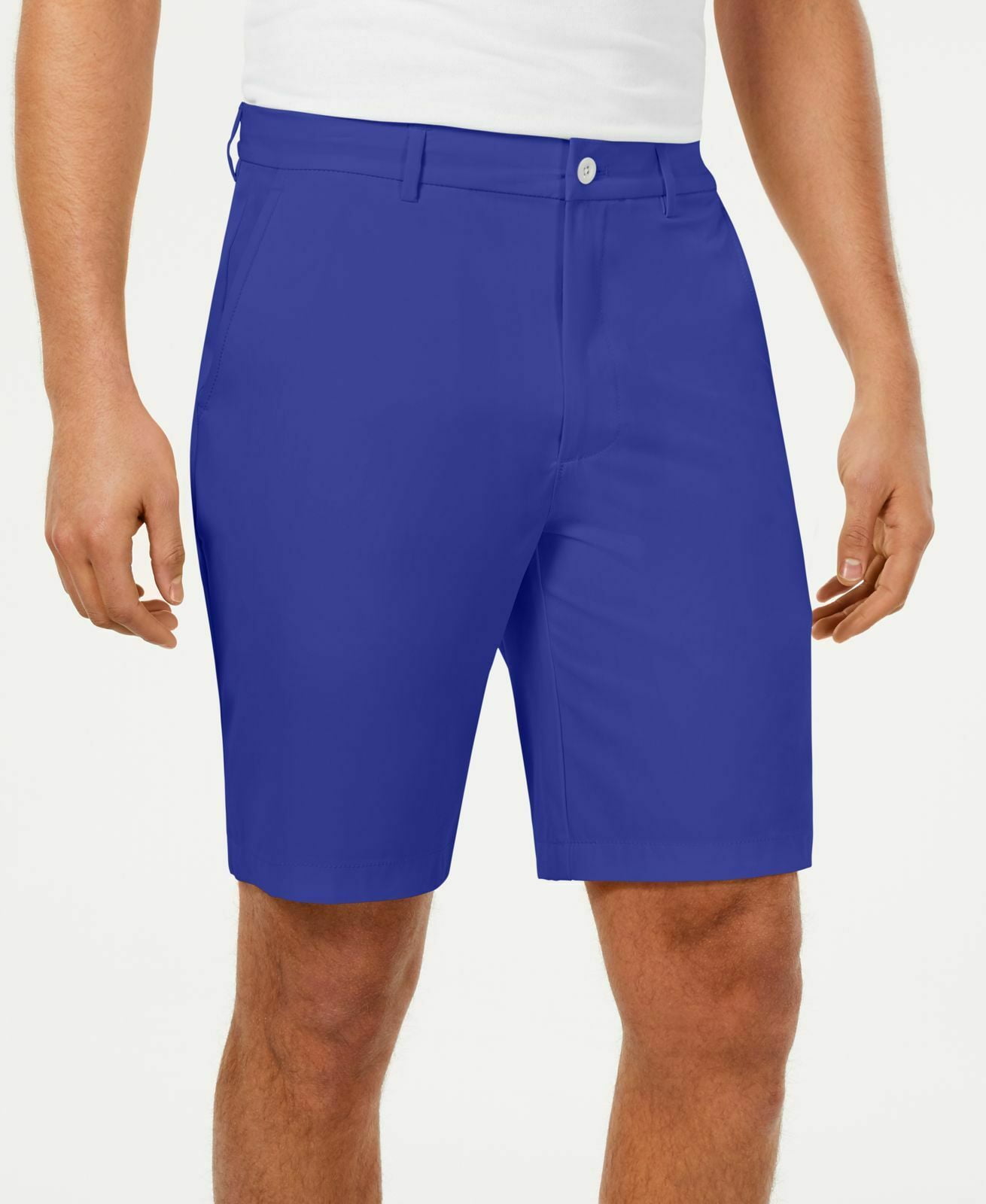 Greg Norman Shorts - Mens Shorts Cobalt Stretch Button-Front 44 - Walmart.com - Walmart.com