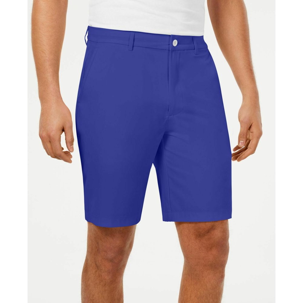 Greg Norman Shorts Mens Shorts Cobalt Stretch ButtonFront 44