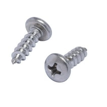 Bolt Dropper | 10 X 58" Stainless Pan Head Phillips Wood Screw 100Pc 18-8