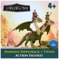thumbnail image 4 of Dreamworks Dragons, Hideous Zippleback, Ruffnut & Tuffnut, Viking Duo Action Figures, 4 of 11