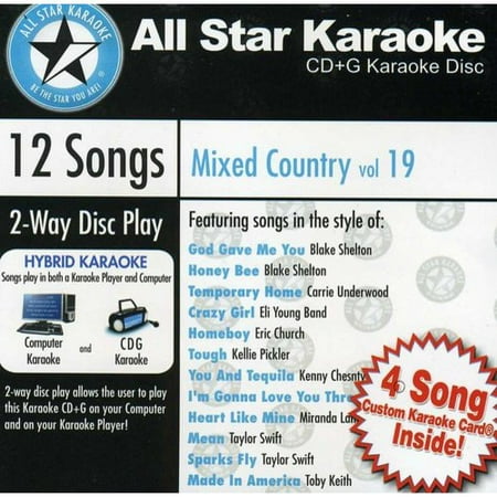 Karaoke: Mixed Country, Vol. 19