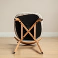 thumbnail image 5 of Set of 4 Pcs Dining Chair Wooden Fas Grade Oak Natural Wood Made in North America 100% Dirt-Free Wood Chair Solid Chair Table Chair Wooden Living Room Chair Simple and Natural 47.5 * 55.5 * 78Cm, 5 of 9
