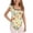 Capybara Bee, variant on Uorisanigo Girls Swimsuit One Piece Size 3-4 Single Spaghetti Strap Summer Beach Vacation Swimwear Colorful Floral Bathing Suit