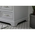 thumbnail image 5 of 60 inch single bathroom vanity in grey, 5 of 8