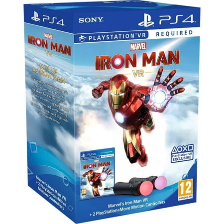 Marvel's Iron Man VR - PlayStation Move Controller Bundle - PlayStation 4