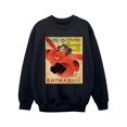 thumbnail image 2 of Disney Girls Big Hero 6 Baymax Flying Baymax Newspaper Sweatshirt, 2 of 3