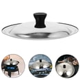thumbnail image 2 of Stainless Steel Pan Lid Universal Pot Lid Frying Pan Cover Pot and Pan Lid for Kitchen, 2 of 8