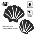 thumbnail image 3 of Wdftyju Pegatinas para bañera Apliques adhesivos adhesivos en forma de concha antideslizantes con raspador Wdftyju 5px9mu0an7zc7lg3D02, 3 of 9