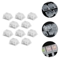 thumbnail image 3 of KAKOWELY 10Pcs Transparent Keycap Mechanical Keyboard Translucent Blank No Printed Keycap,0.71"X0.71"X0.35", 3 of 4