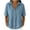 Sky Blue, variant on UAMVSH Womens T Shirts Loose Pleated Button Up Short Sleeve Tunic Tops Business Casual Collared Work Blouses Summer Outfits
