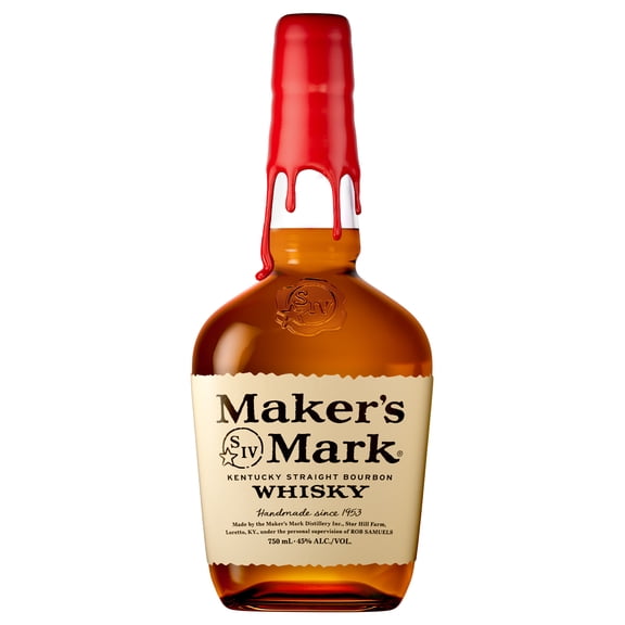 Maker's Mark Straight Bourbon, 750 ml Bottle, 45.0% ABV
