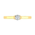 thumbnail image 3 of 1/4 Carat Diamond Engagement Ring in 14k Yellow Gold (Ring Size 8.75) (I1-I2 Clarity), 3 of 4