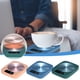 thumbnail image 1 of Almohadilla calentadora de tazas a temperatura constante a 55°C - Placa calefactora de baja potencia de 16W para oficina y hogar, panel de aluminio calentador rápido, botón mecánico, tamaño 130mm x, 1 of 4