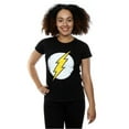 thumbnail image 2 of DC Comics T-Shirt en Coton pour Femmes à Logo Usé Flash, 2 of 5