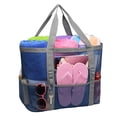 thumbnail image 1 of Bolsa de playa grande, bolsas de piscina, bolsa de playa de malla para juguetes, toallas, chanclas, bolsa de playa, 42*38*20cm, 1 of 7