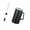 Black, variant on 400W Electric Frother for Coffee Milk Chocolate Automatic Foam Maker with Temperature Control and Cord Storage Base