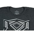 thumbnail image 4 of Black Panther Men's Silver Metallic Ink Tribal Logo Adult Superhero T-Shirt, 4 of 6