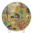 thumbnail image 3 of Acrylic Rural Life Pattern Cake Topper Party Decoration for Wedding Anniversary Birthday Graduation, 3 of 7