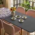thumbnail image 3 of Fantasy Dandelion Table Cloths for 8 Foot Rectangle Tables, Modern Magical Plants Flowers Spring Patio Waterproof Elastic Fitted Tablecloths, Washable Rectangular Table Cover for Camping, 3 of 8