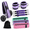 Purple, variant on Purple 3-in-1 Glute Workout Set with Thrust Belt, Fabric Booty Bands and Ankle Resistance Cuffs
