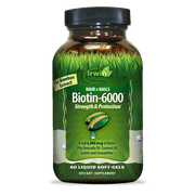 Irwin Naturals Biotin-6000 Strength & Protection 60 Softgels
