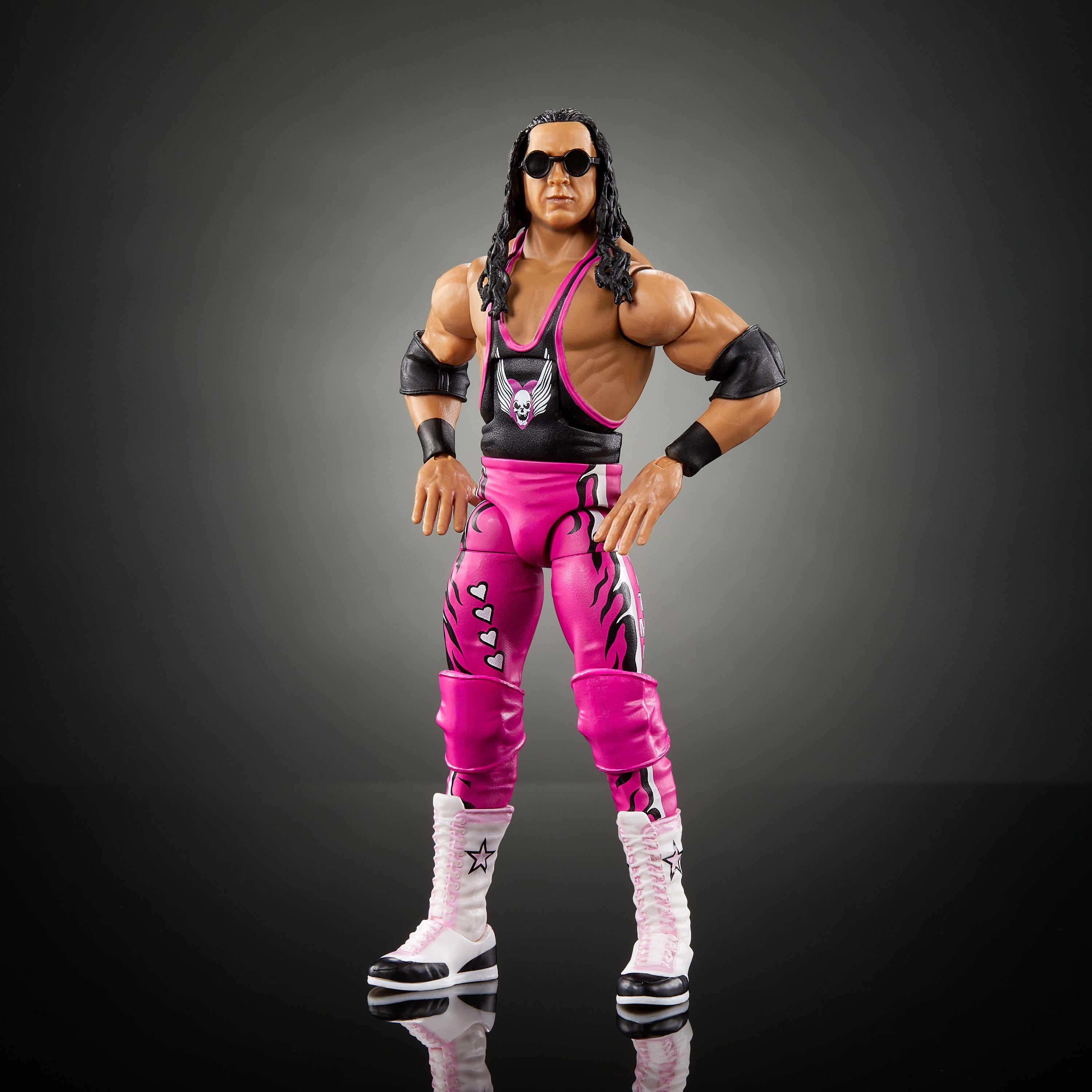 WWE Monday Night Wars Bret “Hitman” Hart-Coffret figurine et accessoires - Exclusivité Walmart