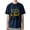 06-Back to school-Blue, variant on Bruh We Back Men's Back to School Comfortable Loose Fit T-Shirt Short Sleeve Cotton Crew Neck Graphic Shirt
