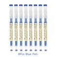 thumbnail image 1 of 54Pcs/Set 0.35mm Gel Pens Office School Exam Sign Ballpoint Pen Blue Red Black Ink Replaceable Pen Refill Rods Kawaii Stationery, 1 of 5