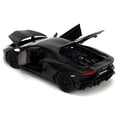 thumbnail image 4 of Shaw's Lamborghini Aventador Matt Black "Furious 7" (2015) Movie "Fast & Furious" Series 1/24 Diecast Model Car by Jada, 4 of 5