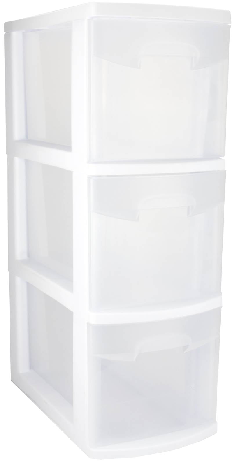 Sterilite 3 Drawer Narrow Cart White Walmart Com