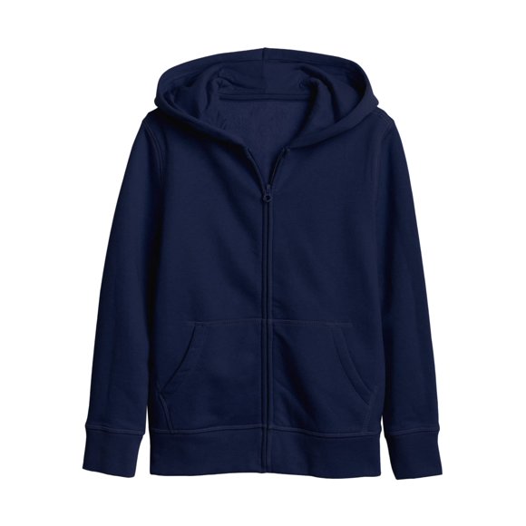 Sudadera con capucha de cremallera completa GAP Navy talla pequeña