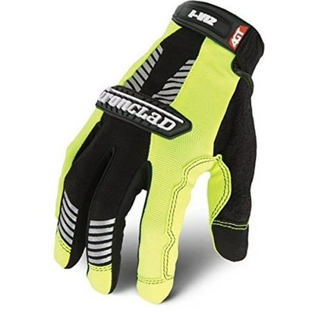 Ironclad Iviz Reflective Gloves - I-Viz Green 2 Reflectiveglove Large