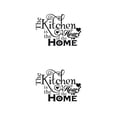 thumbnail image 4 of relayinert PVC Kitchen English Letters Home Wall Stickers Dinning Room Decal Decorations DIY Mural Wallpaper Walls Decals 2Set, 4 of 6