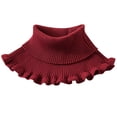 thumbnail image 1 of Foulard Tricotée Femme Chaude Coupe-Vent Hiver Cache-Cou Cache-Cou Foulard, 1 of 10