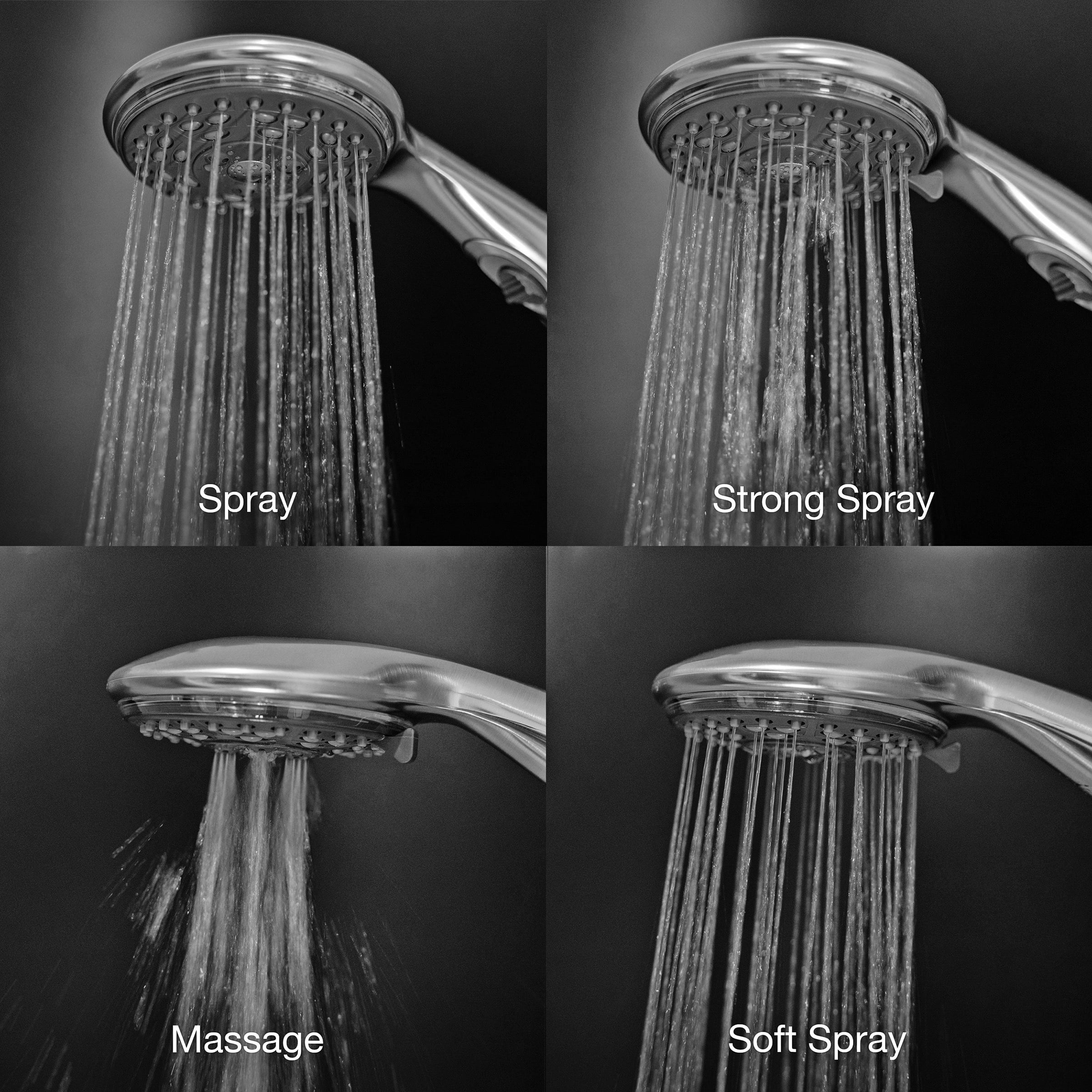 Dura Faucet DF-SA432K-SN Premium Rv Hand Held Shower Wand & Hose Kit - Brushed