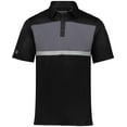 thumbnail image 3 of Holloway Sportswear XL Prism Bold Polo Black/Carbon 222576, 3 of 5