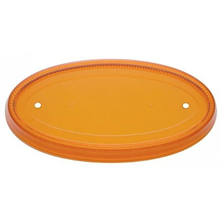 Large Peterbilt Emblem Lens - Amber