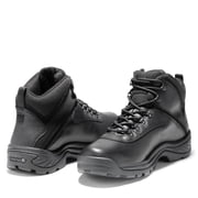 Timberland Ledge Waterproof Hiking Boots for Men Leather Lace Up Outdoor Boots Rebotl Fabric Eva Cushion Rubber Lug Outsole