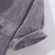 thumbnail image 5 of pstuiky camisetas para hombre, Estilo Hombre Color Sólido Casual Ventilado Botones Sueltos Solapa Bolsillos Manga Corta ropa de hombre xxl, 5 of 5