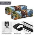 thumbnail image 4 of Honeii Snowy Mountain Photography Bear Pattern Pencil Case, Pencil Pouch, Pencil Case Small, Pencil Pouch Aesthetic, PVC Pencil Pouch, Pencil Bag, Makeup Pouch, 4 of 7