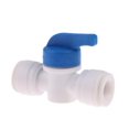 thumbnail image 1 of Paquete de 2-5 válvulas de bola de tubo OD de plástico de 3/8 ", accesorio de rápida O 2 piezas válvula de bola de tubo, 1 of 5