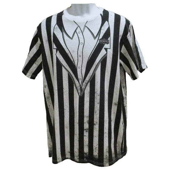 Men's Beetlejuice Hat and Short Sleeve Graphic T-Shirt - White, XLarge