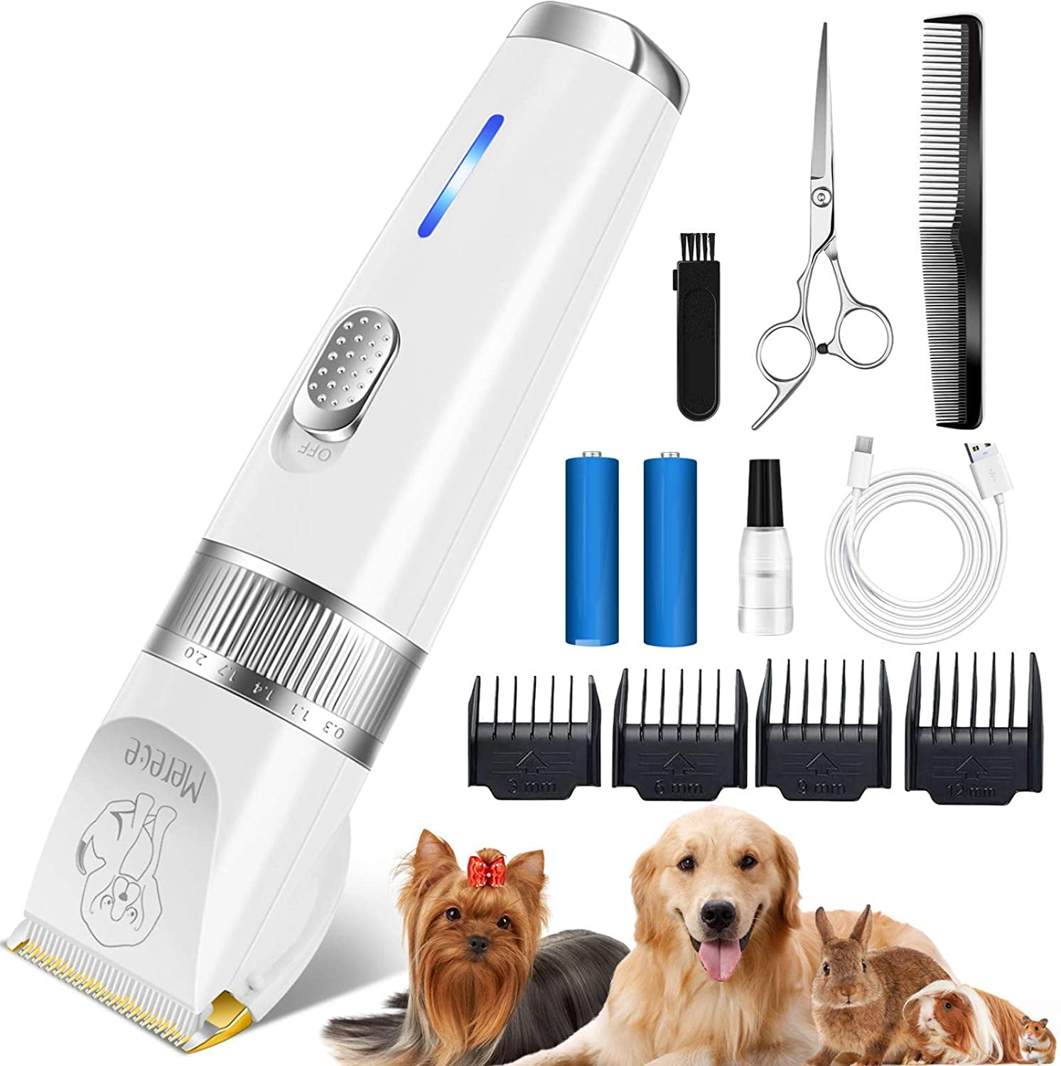 hair clippers for dogs with thick hair