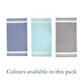 thumbnail image 2 of Toalla de playa LANE LINEN para piscina turca, juego de 6 unidades, 39 x 71 cm, 2 of 9