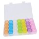 thumbnail image 5 of Caja de almacenamiento de joyas Yinane desmontable con 28 Rejillas multicolor, 5 of 8