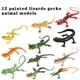 thumbnail image 2 of Lagarto Pintado Modelo 12 Gota Modelo Animal Juguete Educación, 2 of 8