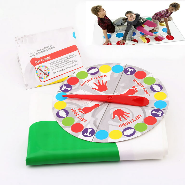 Twist Board Game Outdoor Sport Toy Funny Gift Kids Adult Body Twistering  Move Mat Parent-child Board Games Play Mat Table Game 